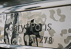 Gary Pons Leopard Skin case finish