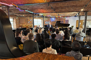 Leeds Conservatoire Piano Competition Finals at Besbrode Pianos Steinway Showroom