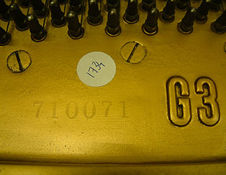 Yamaha G3 grand piano