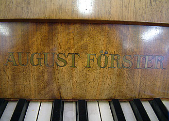 August Forster upright piano