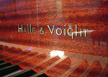 Halle & Voight grand piano