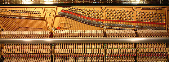 Steinway Model K upright piano