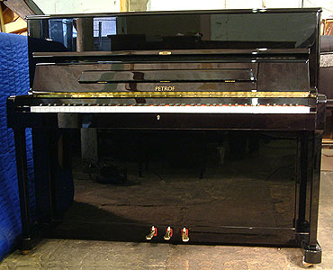Modern Petrof Upright Piano For Sale