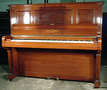 Steinway upright piano