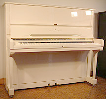 Modern Steinway Model K Upright Piano For Sale