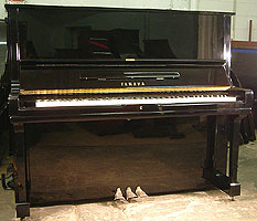 Modern Yamaha U3 Upright Piano for sale