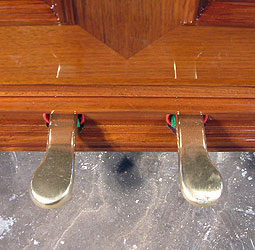 Art cased Steingraeber upright Piano for sale.