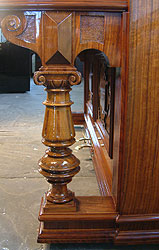 Art cased Steingraeber upright Piano for sale.