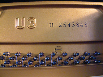 Yamaha U3 Upright Piano for sale.