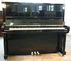 Modern Yamaha U3 Upright Piano for sale