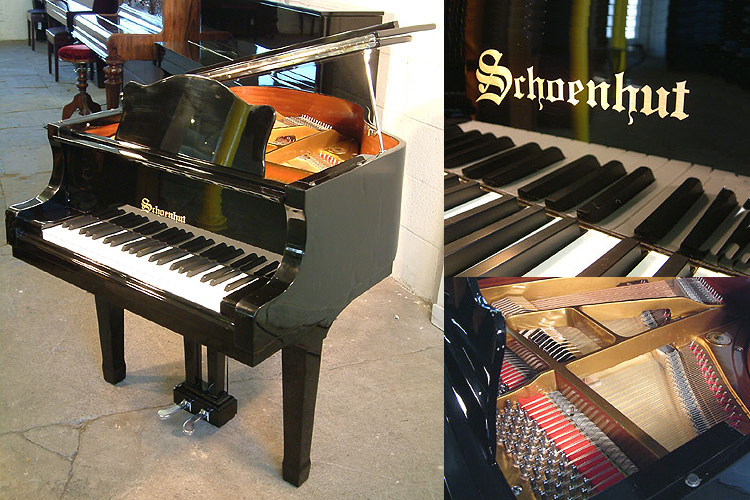 A Schoenhut half-size grand piano. Ideal to inspire a childs interest