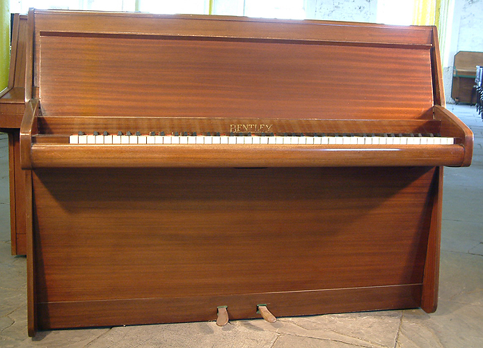 Bentley Upright Piano For Sale With A Mahogany Case