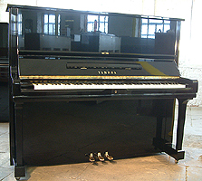 Modern Yamaha U3 Upright Piano For Sale