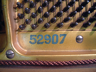 Monington and Weston Grand Piano for sale.