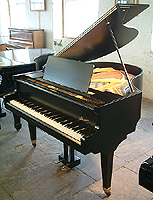 Danemann Grand Piano with a black, polished case