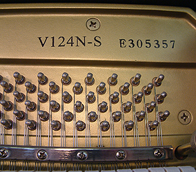 Yamaha V124N-S Upright Piano for sale.