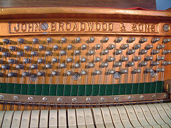 Broadwood Upright Piano for sale.