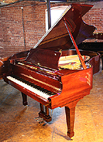 New Boston GP178 grand piano For Sale with a mahogany case and polyester finish