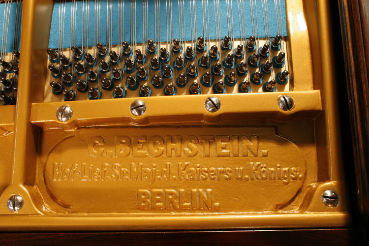 Bechstein manufacturers name on frame