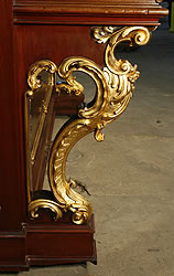 Ornate, Bechstein  Upright Piano for sale.