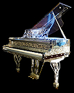 A Gary Pons SY160 grand piano.