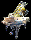 A Gary Pons SY187 grand piano.