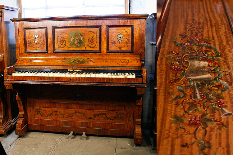  Hand-Painted, Payne upright piano .