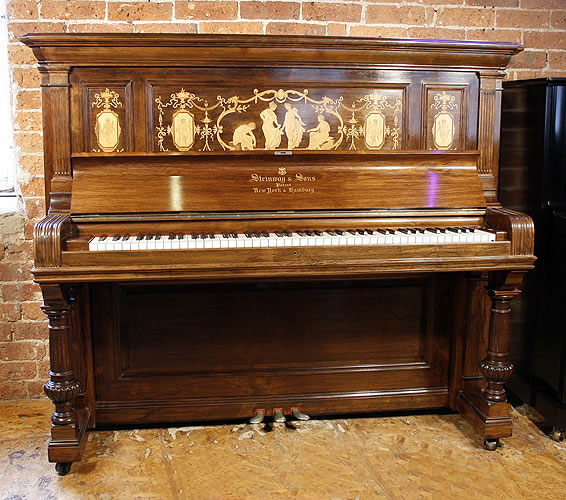 Antique, Steinway upright Piano for sale.