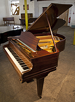 An 1902, Bechstein Model L grand piano with a mahogany case.