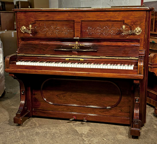 Antique, Steinway upright Piano for sale.