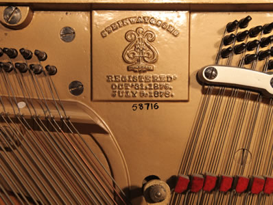 Antique, Steinway upright piano serial number Steinway Upright Piano for sale.