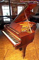 A 1978, Steinway & Sons Model O Grand Piano with a Mahogany Case and Polyester Finish