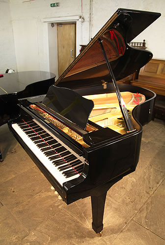 Yamaha G3 grand Piano for sale with a black case and polyester finish.