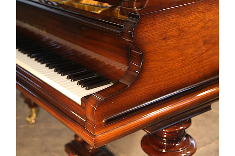 Bechstein piano cheek detail