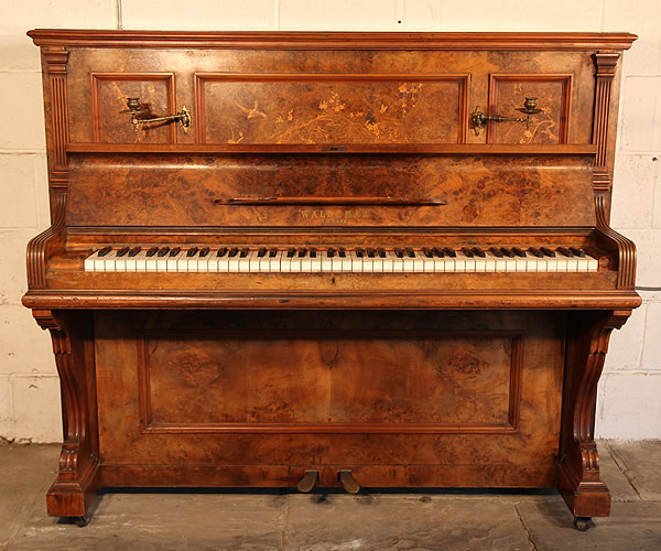 Antique, Waldemar upright Piano for sale.