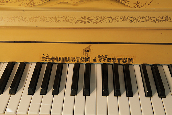 Monington and Weston upright Piano for sale.