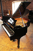 A 2004, Steinway Model S Baby Grand Piano For Sale with a Black Case 