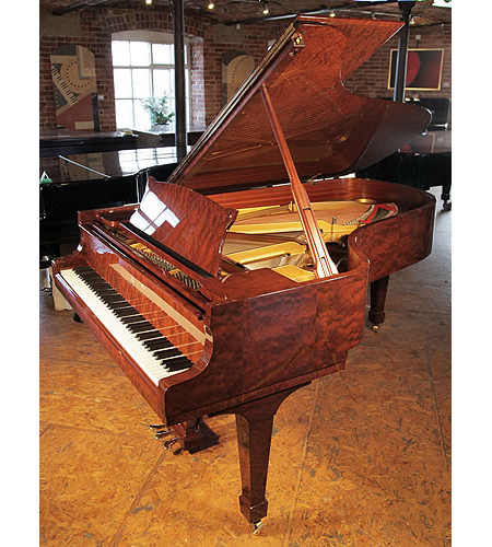 A 1993, Crown Jewels, Steinway Model B grand piano with a stunning, bubinga case
