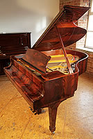 A Crown Jewels, Steinway Model M grand piano with an exquisite, flame mahogany case  