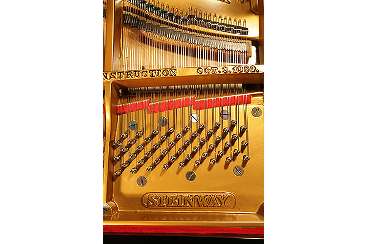 Steinway manufacturers name on frame 