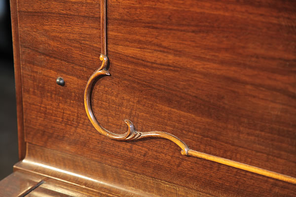 Steinway Model Z front panel detail Steinway Model Z upright Piano for sale.