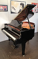 Weber WG150 Baby Grand Piano For Sale with a Black Case