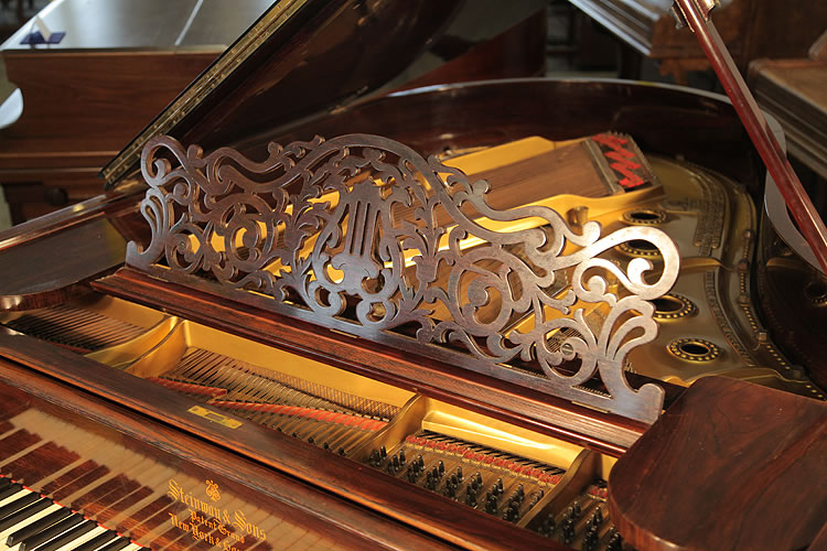 Steinway model A piano music desk