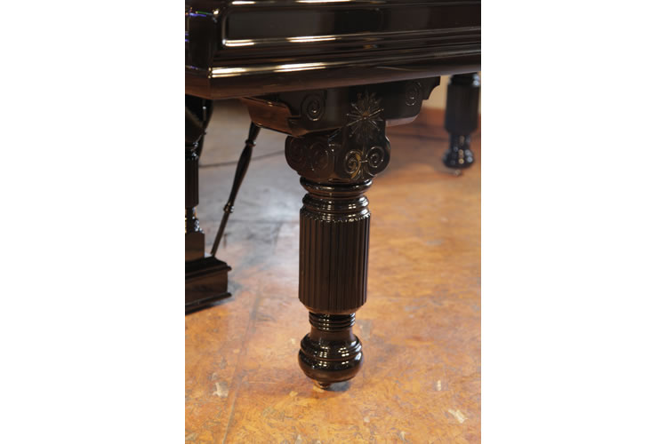 Steinway fluted, barrel piano leg