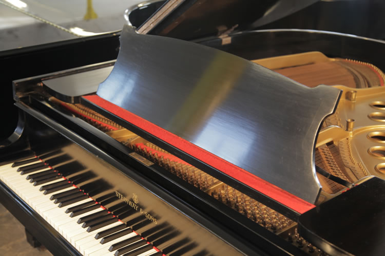 Steinway Model S piano music desk