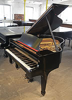 Steinway Model S Baby Grand Piano For Sale with a Black Case
