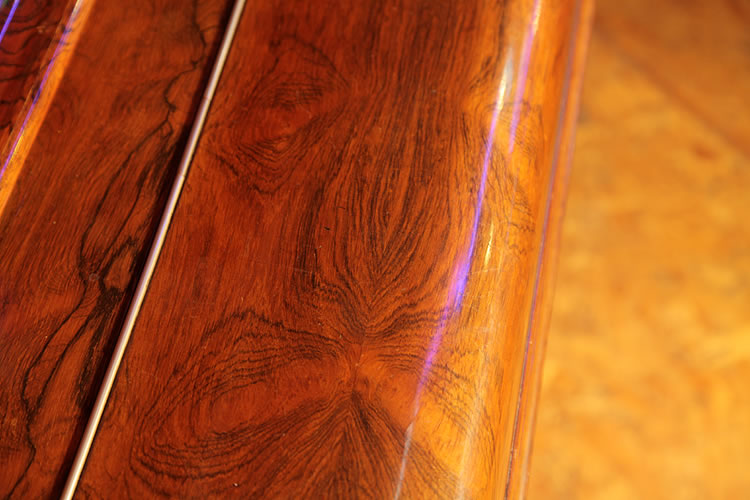 Steinway rosewood detail