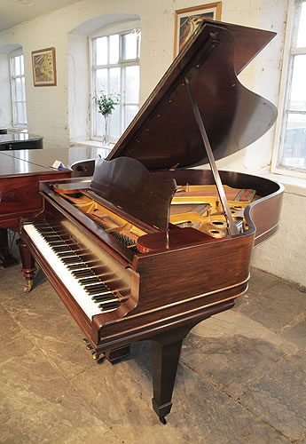 An unrestored, 1893, Steinway Model A Grand piano for sale with a rosewood case and spade legs