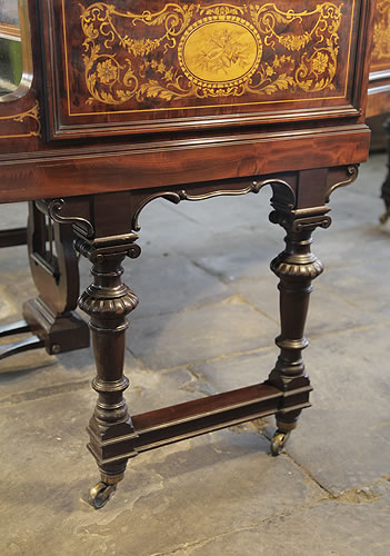 Inlaid Broadwood  Grand Piano for sale.