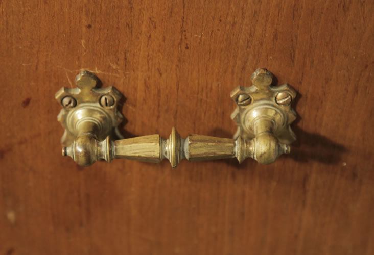 Steingraeber ornate brass handles